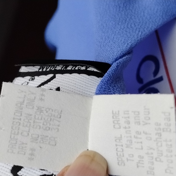 URSULA OF SWITZERLAND Women's Elegant Periwinkle Long Dress and Jacket Set - Picture 6 of 11